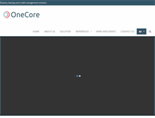 Tablet Screenshot of one-core.com